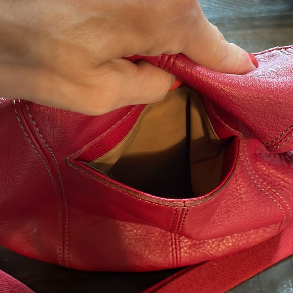 Sak red leather crossbody bag - Picture 4 of 12